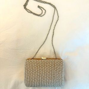 Pearl clutch with chain from Santi